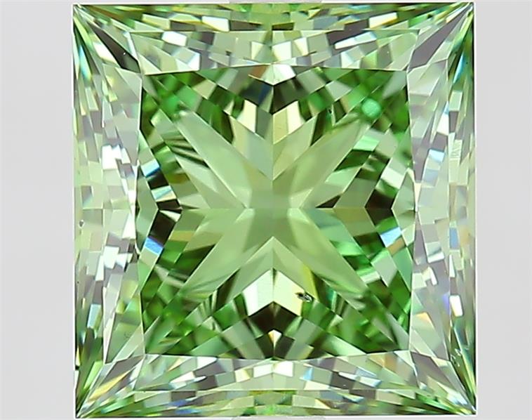 5.32 ct. princess Lab Grown Diamond front image