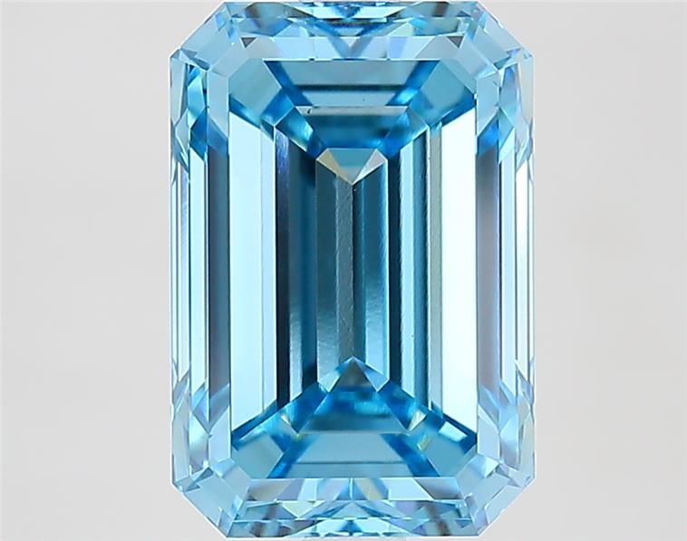 4.50 ct. emerald Lab Grown Diamond front image