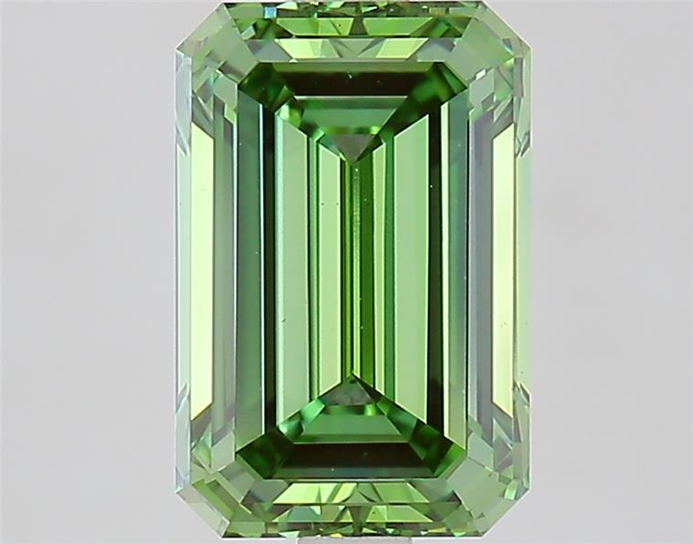 3.01 ct. emerald Lab Grown Diamond front image