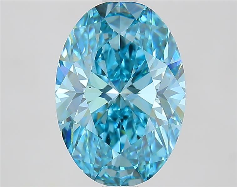 3.01 ct. oval Lab Grown Diamond front image