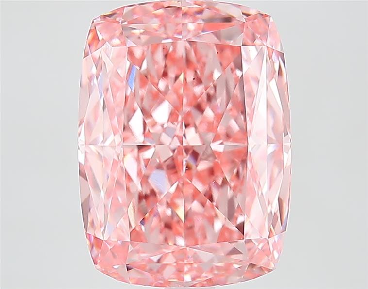 5.71 ct. cushion Lab Grown Diamond front image