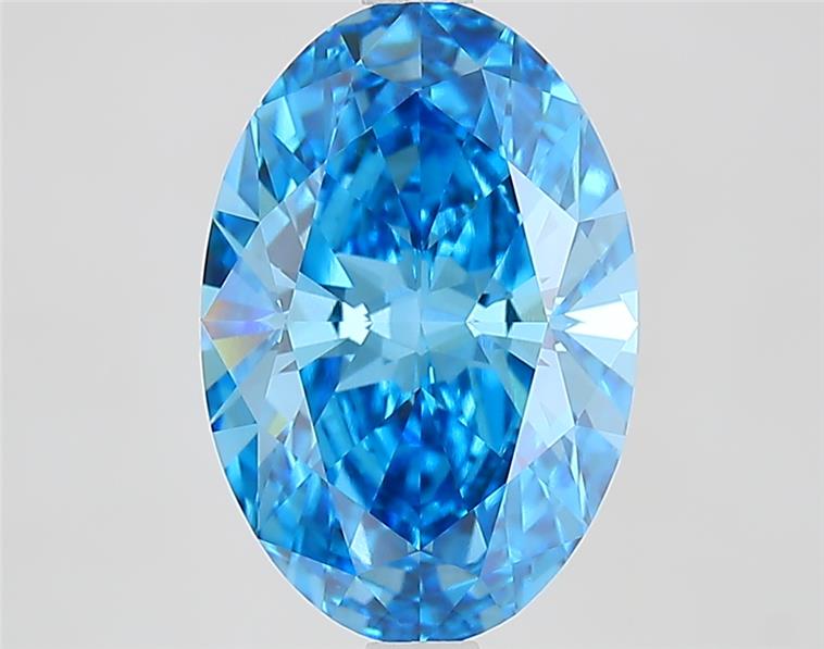 3.02 ct. oval Lab Grown Diamond front image