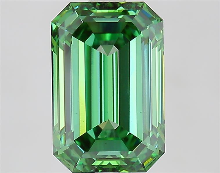 3.04 ct. emerald Lab Grown Diamond front image