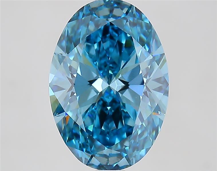 3.06 ct. oval Lab Grown Diamond front image