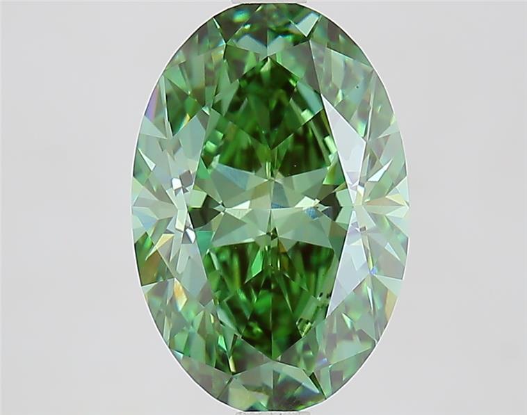 3.08 ct. oval Lab Grown Diamond front image
