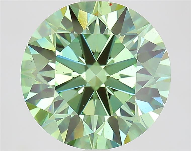 5.32 ct. round Lab Grown Diamond front image