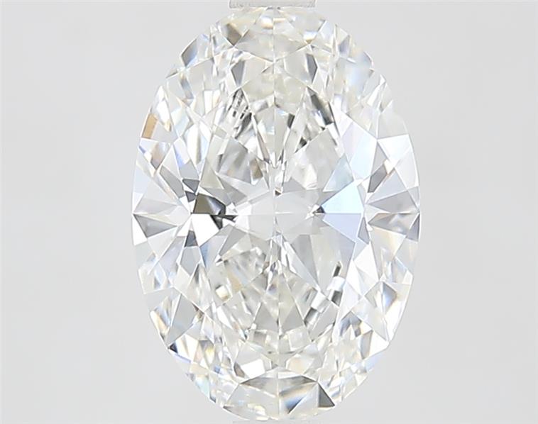 2.02 ct. oval Lab Grown Diamond front image