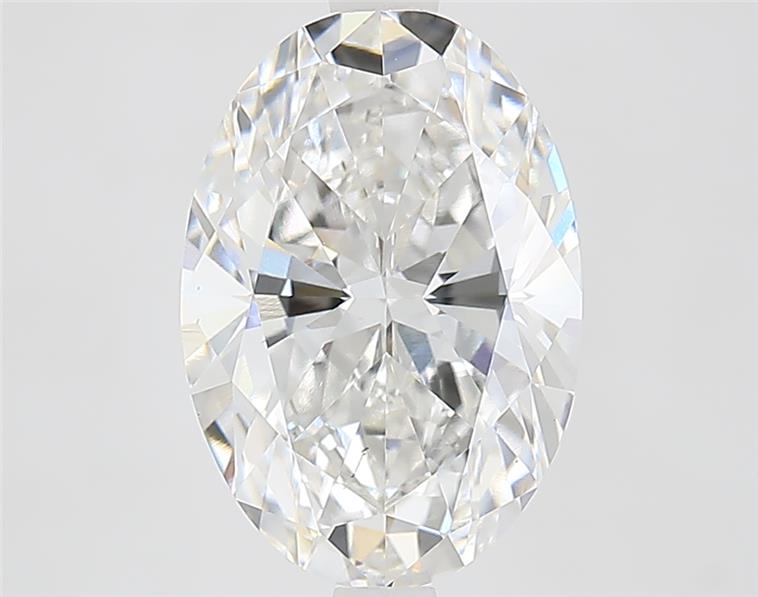 3.02 ct. oval Lab Grown Diamond front image