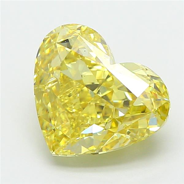 3.08 ct. heart Lab Grown Diamond front image