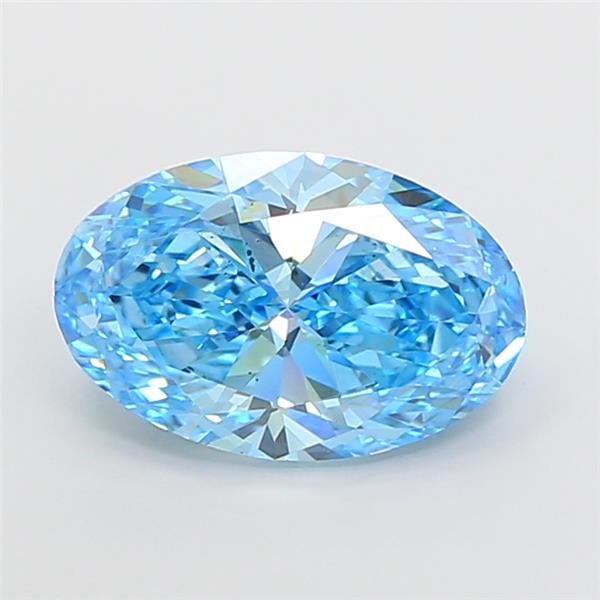 4.05 ct. oval Lab Grown Diamond front image