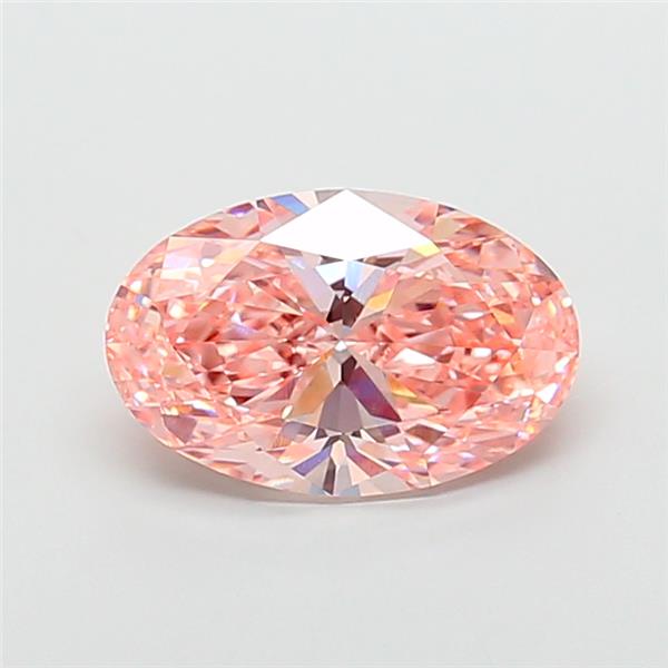 4.01 ct. oval Lab Grown Diamond front image