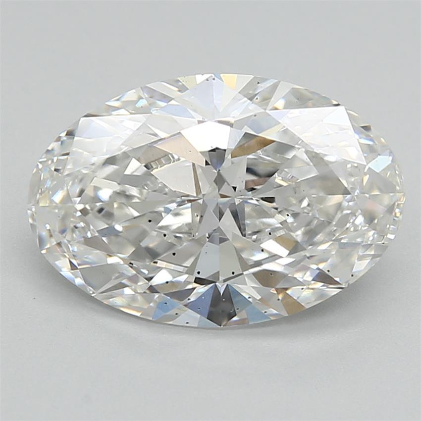2.96 ct. oval Lab Grown Diamond front image