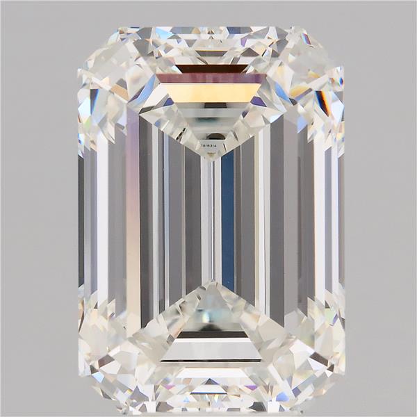 10.01 ct. emerald Lab Grown Diamond front image