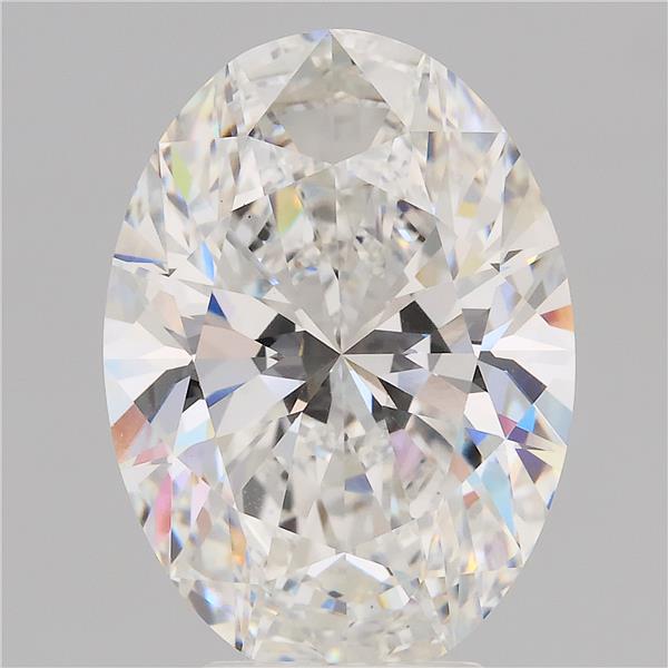 5.06 ct. oval Lab Grown Diamond front image