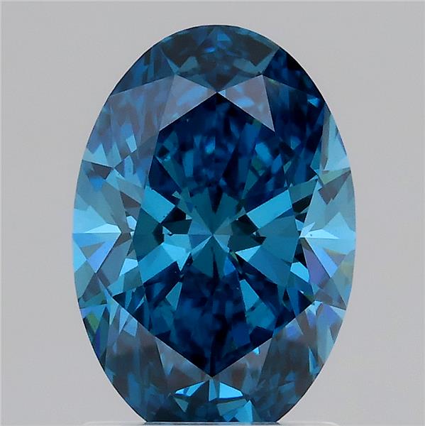 1.53 ct. oval Lab Grown Diamond front image