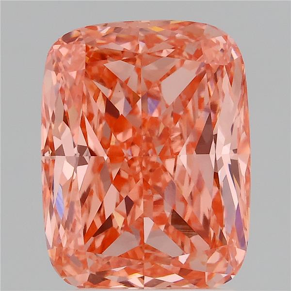 3.20 ct. cushion Lab Grown Diamond front image