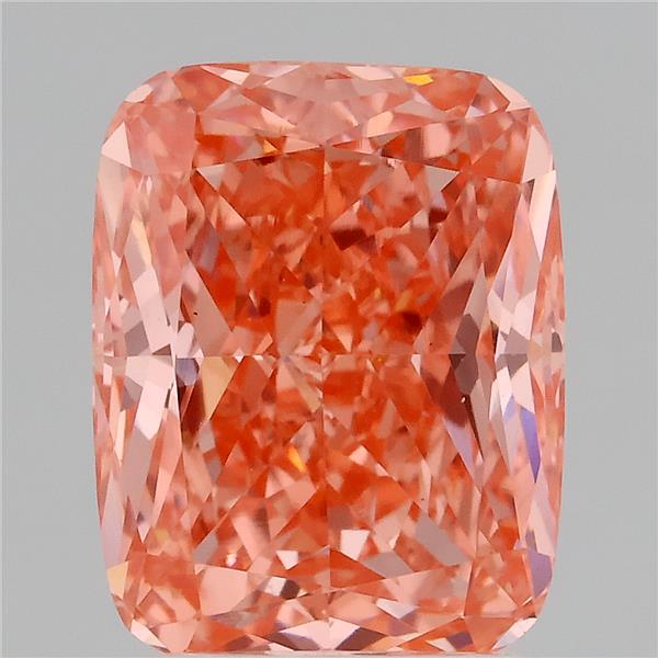 3.21 ct. cushion Lab Grown Diamond front image