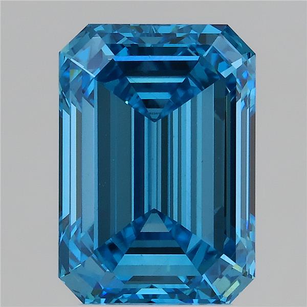 3.01 ct. emerald Lab Grown Diamond front image