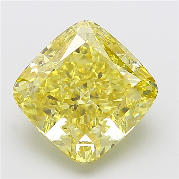 8.06 ct. cushion Lab Grown Diamond front image