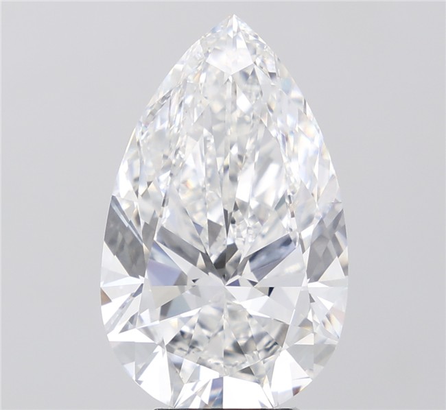 8.57 ct. pear Lab Grown Diamond front image