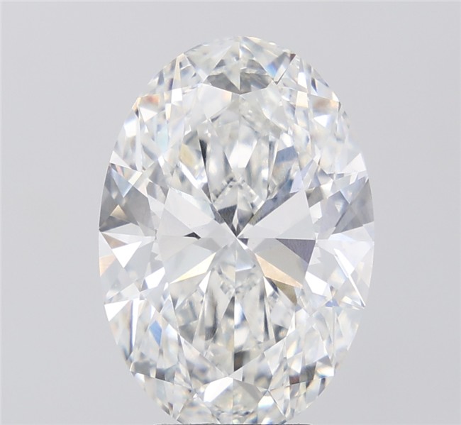 7.26 ct. oval Lab Grown Diamond front image