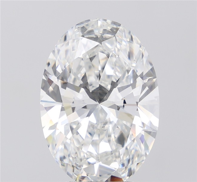 7.18 ct. oval Lab Grown Diamond front image