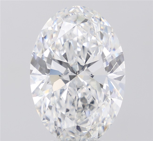 8.03 ct. oval Lab Grown Diamond front image