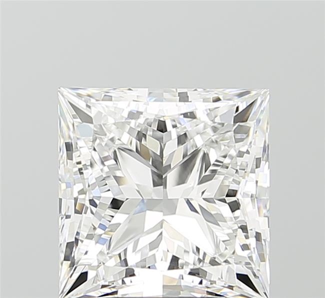 4.30 ct. princess Lab Grown Diamond front image