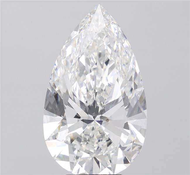 8.53 ct. pear Lab Grown Diamond front image