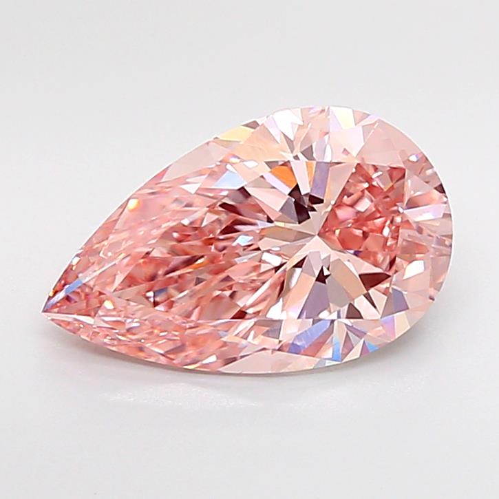 3.02 ct. pear Lab Grown Diamond front image
