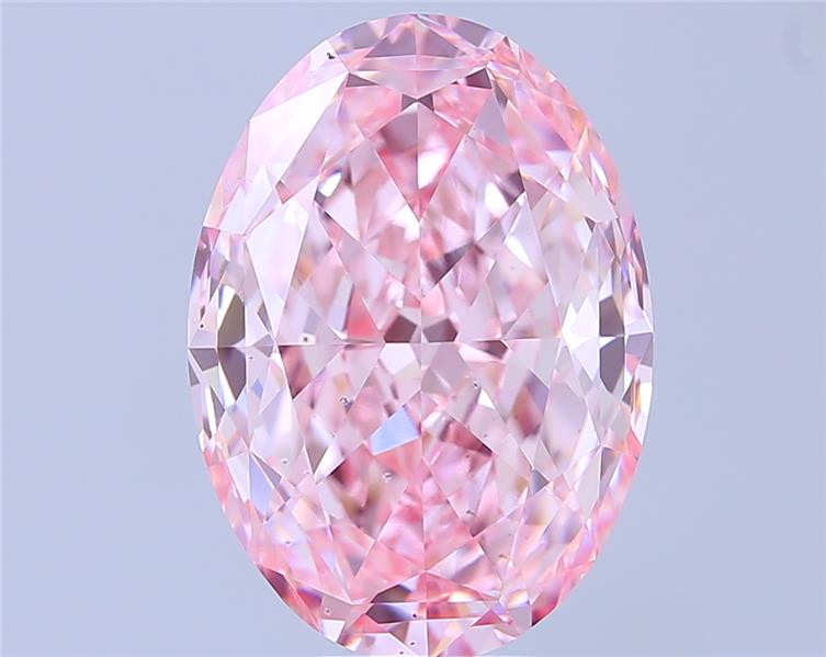 9.09 ct. oval Lab Grown Diamond front image
