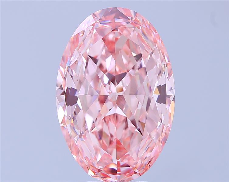 8.65 ct. oval Lab Grown Diamond front image