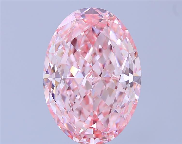 8.55 ct. oval Lab Grown Diamond front image