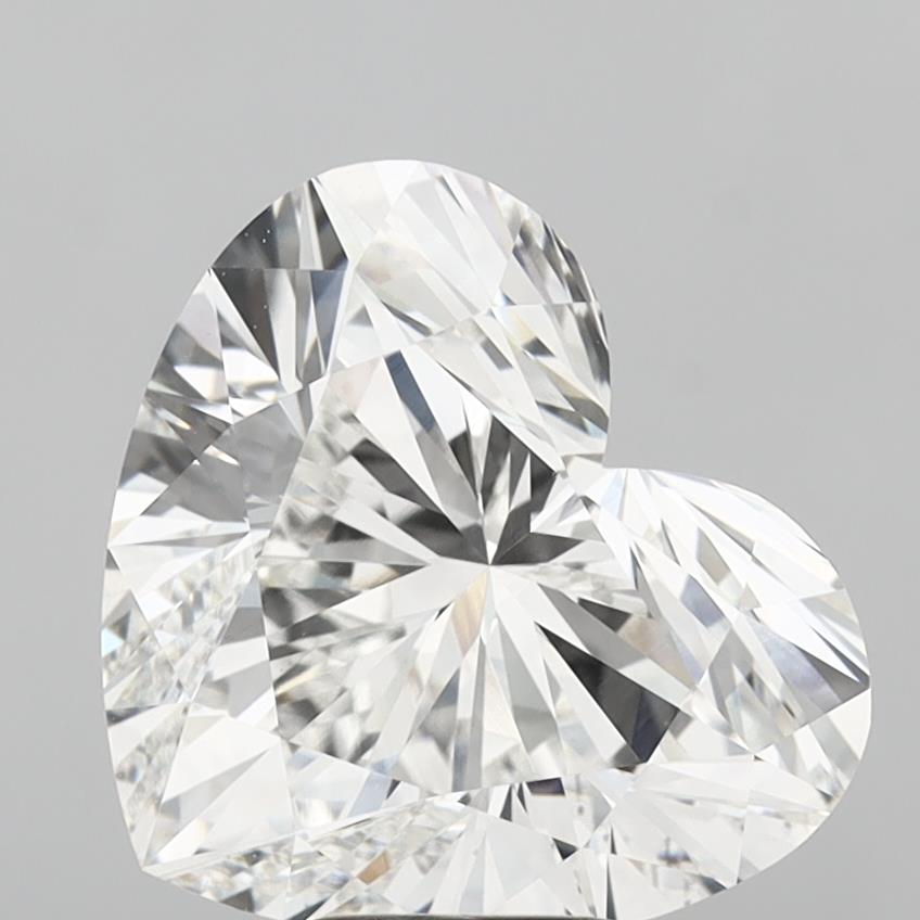 7.03 ct. heart Lab Grown Diamond front image