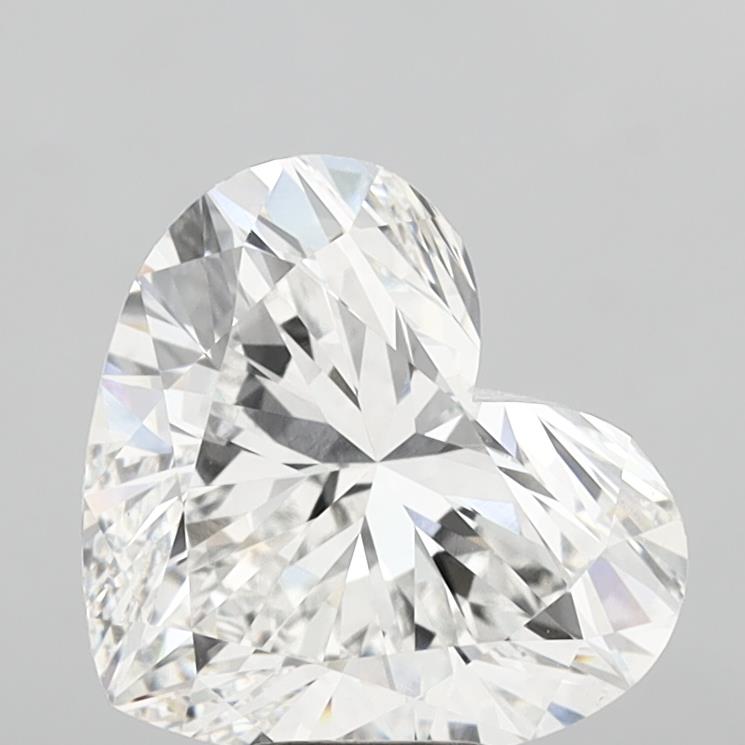 7.04 ct. heart Lab Grown Diamond front image