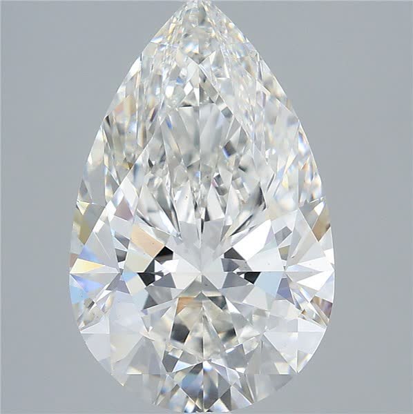 5.02 ct. pear Lab Grown Diamond front image