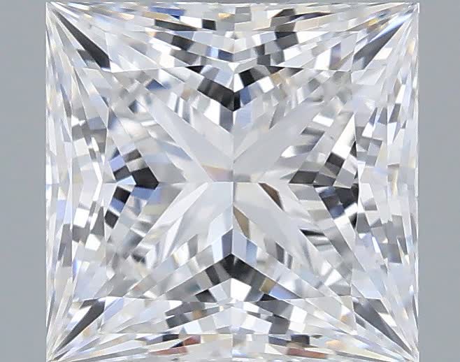 1.55 ct. princess Lab Grown Diamond front image