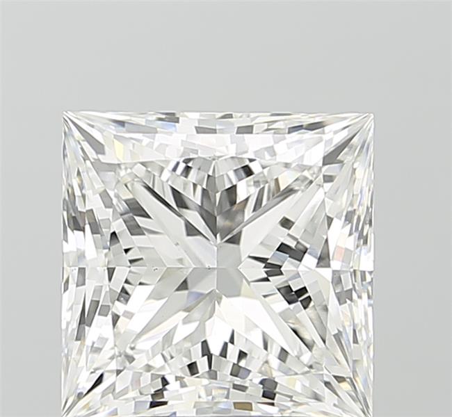 3.82 ct. princess Lab Grown Diamond front image