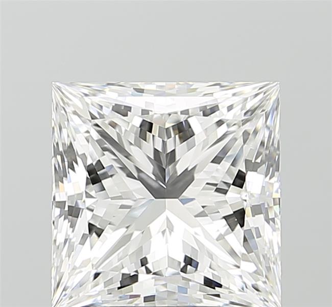 3.90 ct. princess Lab Grown Diamond front image