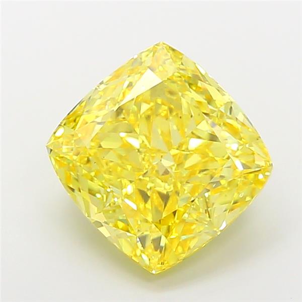 6.20 ct. cushion Lab Grown Diamond front image