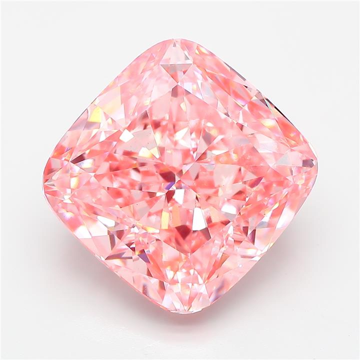 15.08 ct. cushion Lab Grown Diamond front image