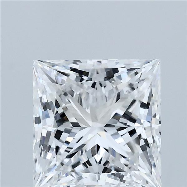 2.60 ct. princess Lab Grown Diamond front image
