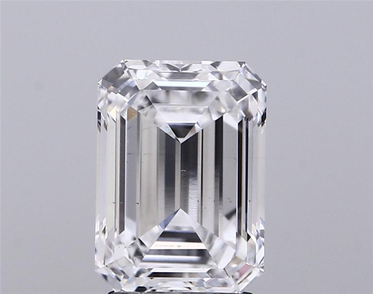 3.01 ct. emerald Lab Grown Diamond front image