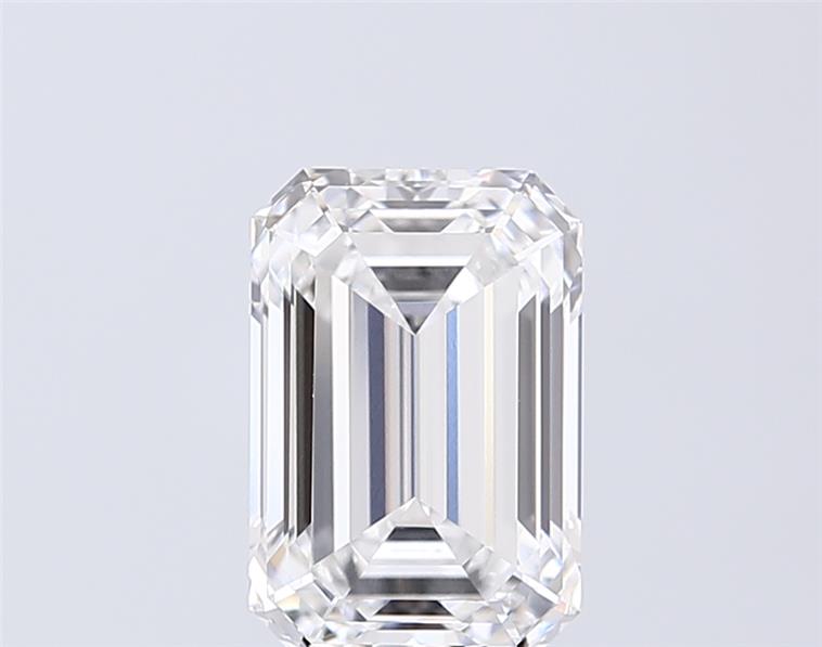 3.04 ct. emerald Lab Grown Diamond front image