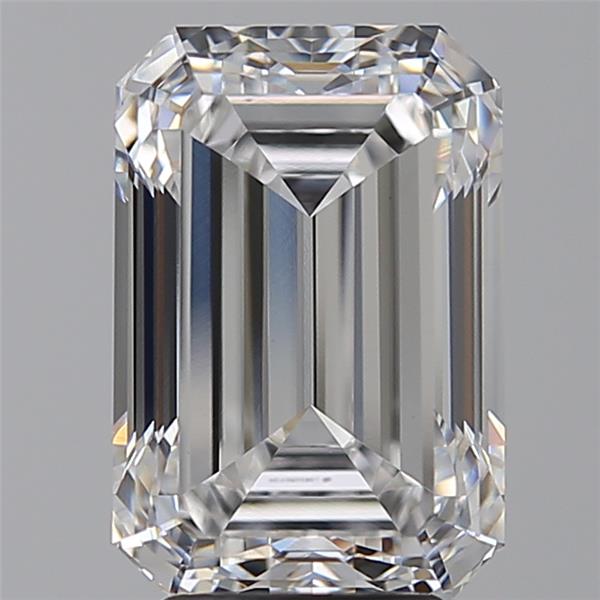 5.01 ct. emerald Lab Grown Diamond front image