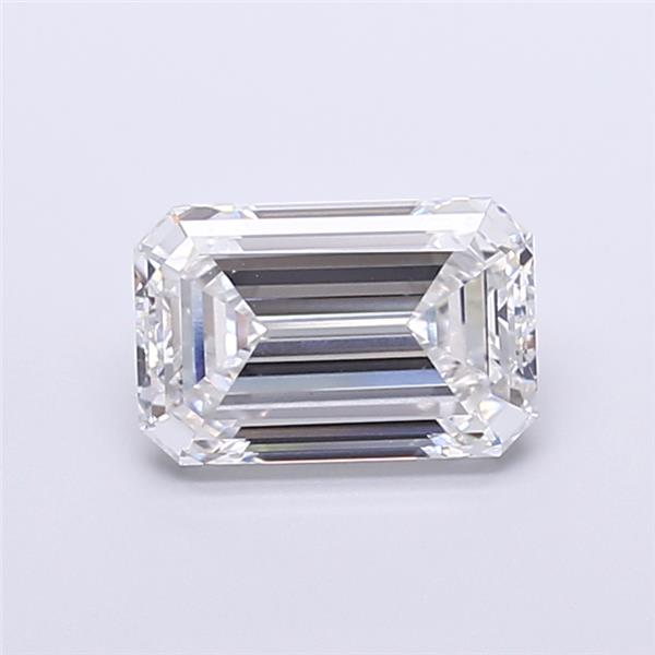 5.04 ct. emerald Lab Grown Diamond front image