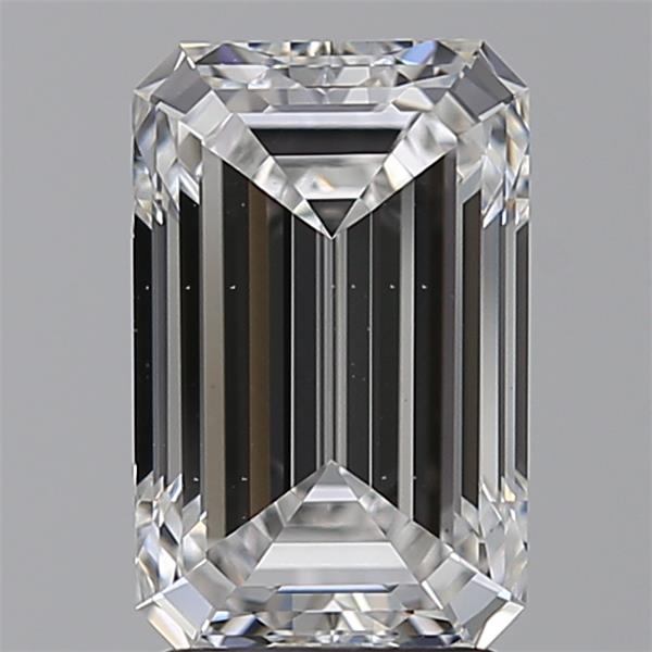3.01 ct. emerald Lab Grown Diamond front image