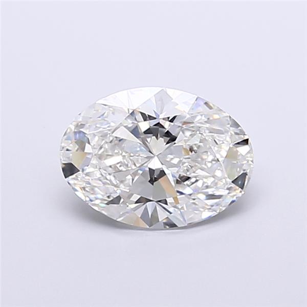 4.07 ct. oval Lab Grown Diamond front image