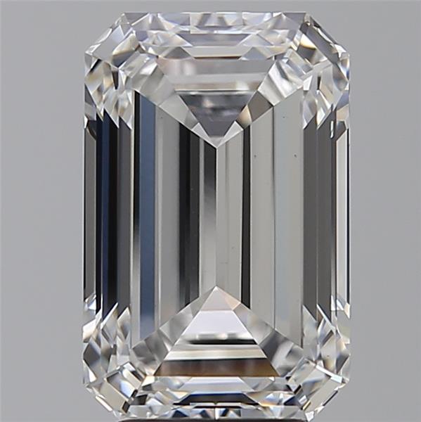 5.01 ct. emerald Lab Grown Diamond front image