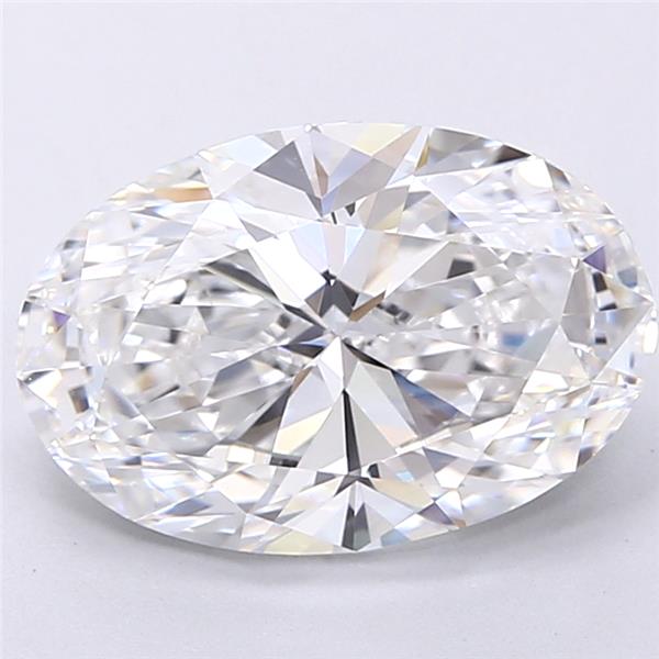 3.08 ct. oval Lab Grown Diamond front image